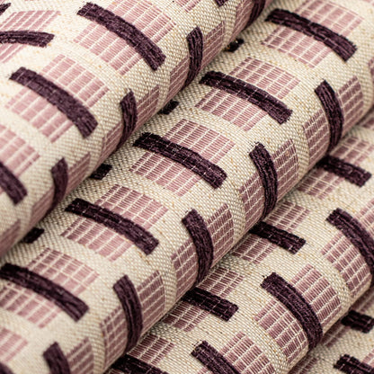 CB800-508 Abstract & Geometric,Small Scale nan Purple Charlotte Fabrics