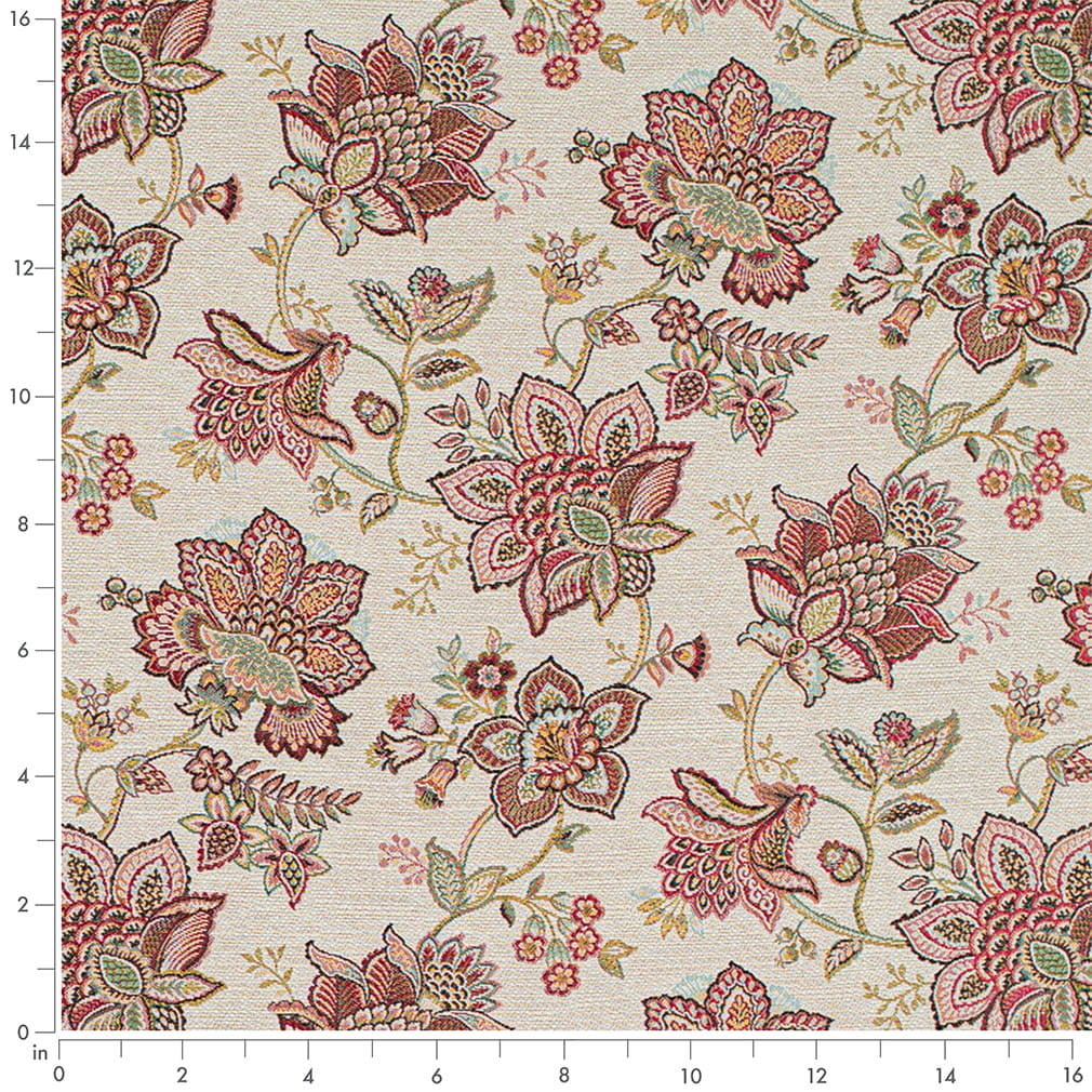 CB800-514 Floral nan Pink Charlotte Fabrics
