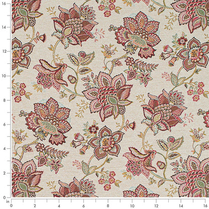 CB800-514 Floral nan Pink Charlotte Fabrics