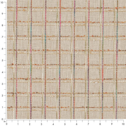 CB800-518 Check & Houndstooth,Small Scale nan Pink,Purple Charlotte Fabrics
