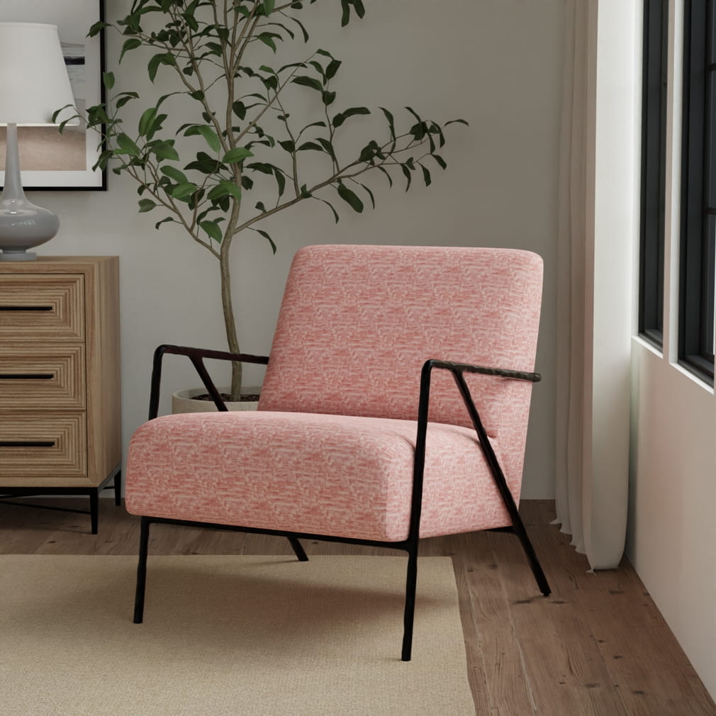 CB800-519 Abstract & Geometric nan Pink Charlotte Fabrics