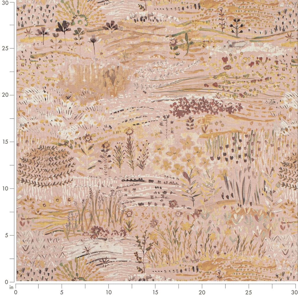 CB800-520 Abstract & Geometric,Floral nan Pink Charlotte Fabrics