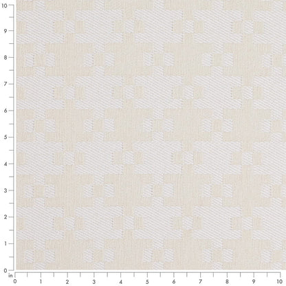 CB800-523 Abstract & Geometric,Check & Houndstooth nan White & Ivory Charlotte Fabrics