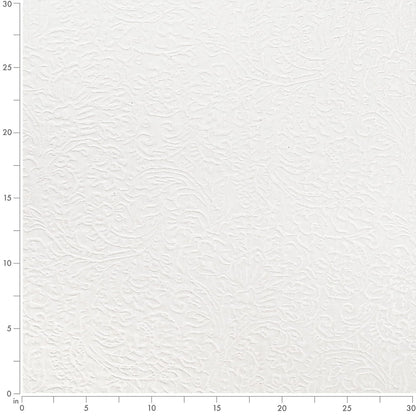 CB800-526 Floral nan White & Ivory Charlotte Fabrics