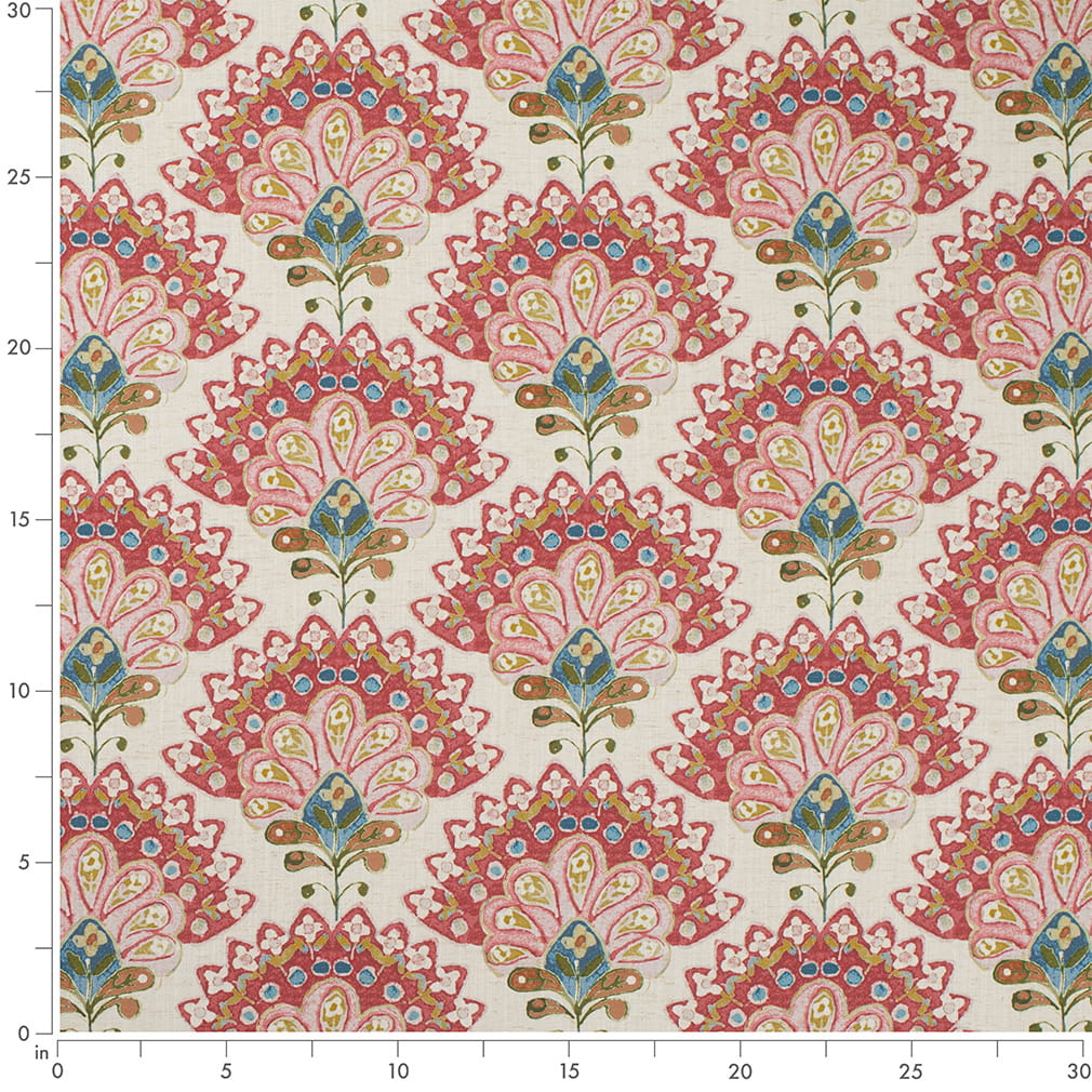 CB800-530 Abstract & Geometric,Floral nan Pink Charlotte Fabrics