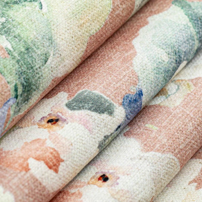 CB800-531 Floral nan Coral & Peach,Pink Charlotte Fabrics