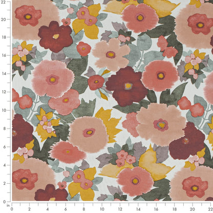 CB800-533 Floral nan Pink,Purple Charlotte Fabrics
