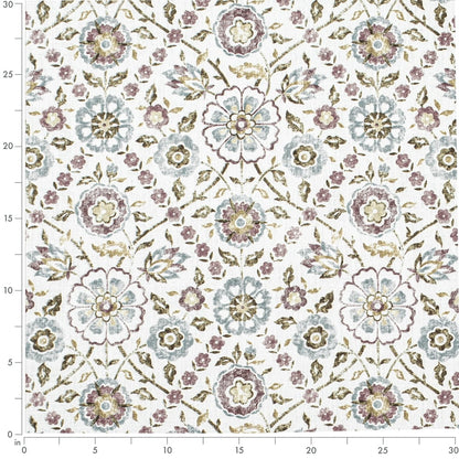 CB800-534 Floral nan Purple Charlotte Fabrics