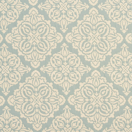 CB800-74 Damask Aqua & Teal Charlotte Fabrics Woven Patterns