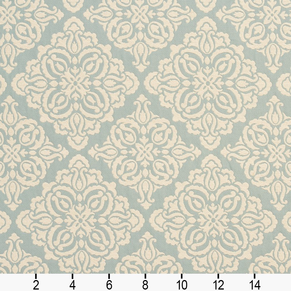 CB800-74 Damask nan Aqua & Teal Charlotte Colors