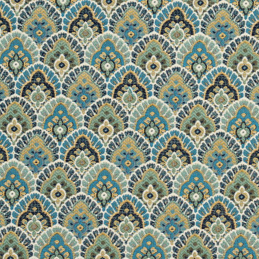 CB800-77 Abstract & Geometric Aqua & Teal,Green Charlotte Fabrics Woven Patterns