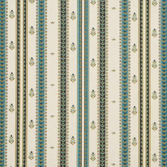 CB800-79 Stripe Aqua & Teal,Green Charlotte Fabrics Woven Patterns