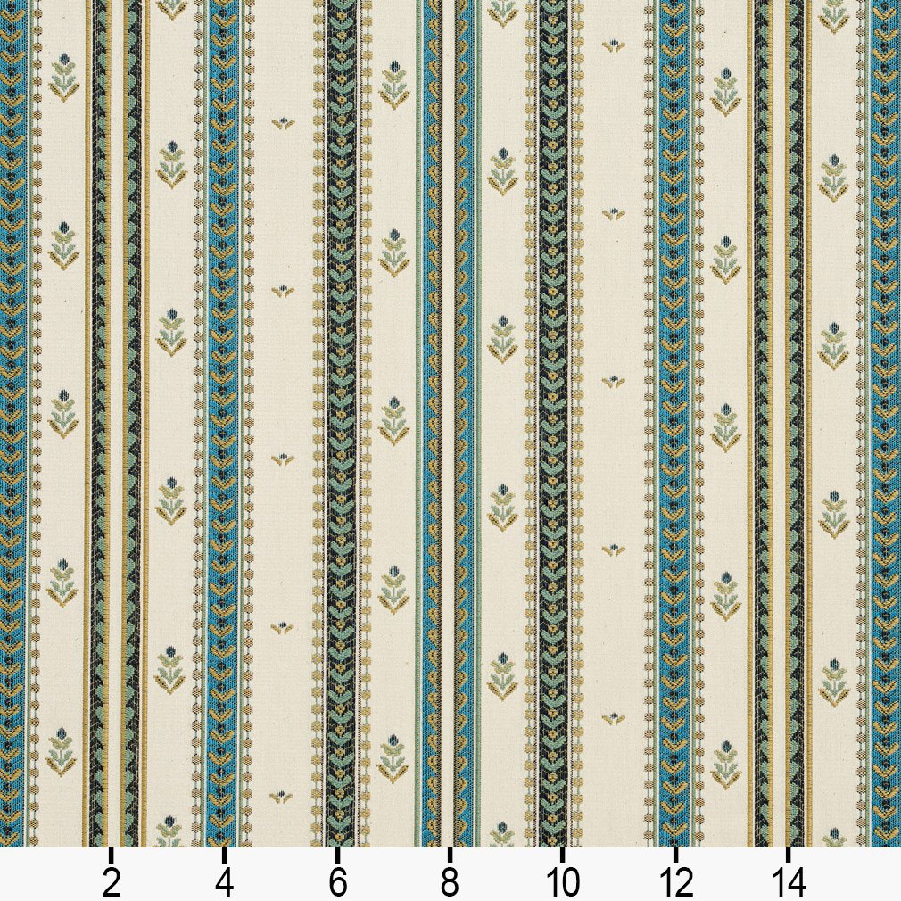 CB800-79 Stripe nan Aqua & Teal,Green Charlotte Colors