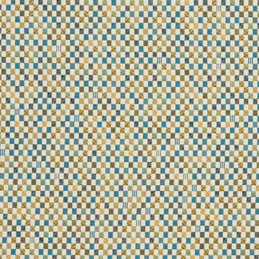 CB800-81 Abstract & Geometric,Small Scale Aqua & Teal,Green Charlotte Fabrics Woven Patterns