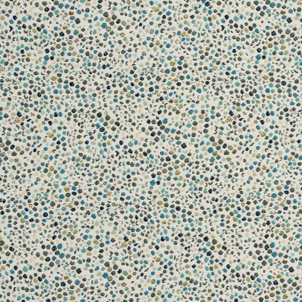 CB800-83 Abstract & Geometric,Small Scale nan Aqua & Teal Charlotte Colors