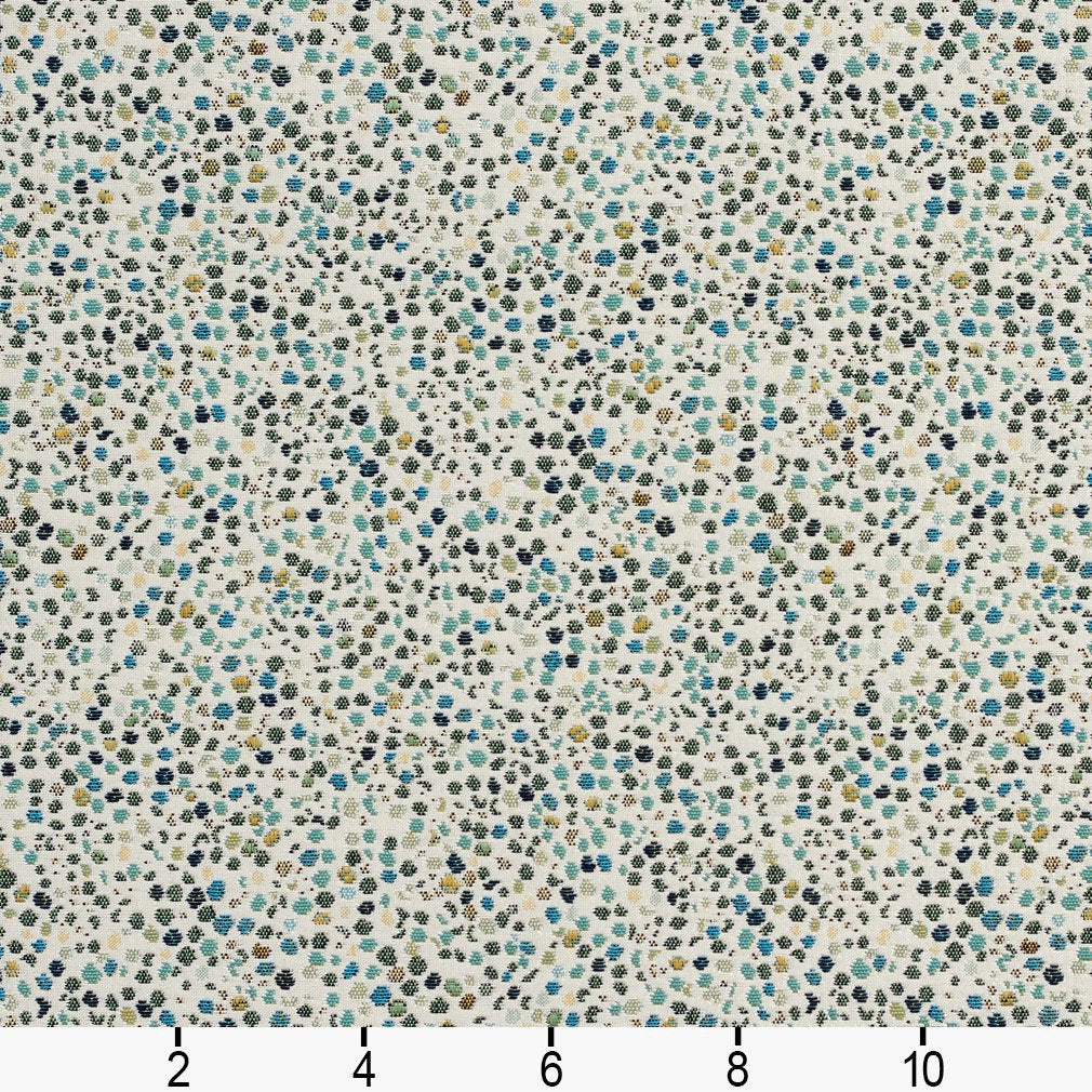 CB800-83 Abstract & Geometric,Small Scale nan Aqua & Teal Charlotte Colors