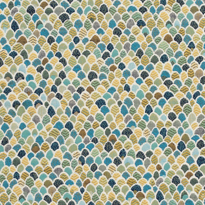 CB800-84 Abstract & Geometric,Small Scale nan Aqua & Teal,Green Charlotte Colors