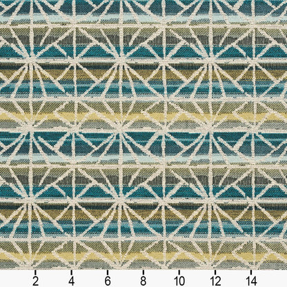 CB800-85 Abstract & Geometric nan Aqua & Teal,Green Charlotte Colors