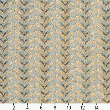 CB800-86 Abstract & Geometric,Leaves,Stripe nan Aqua & Teal Charlotte Colors