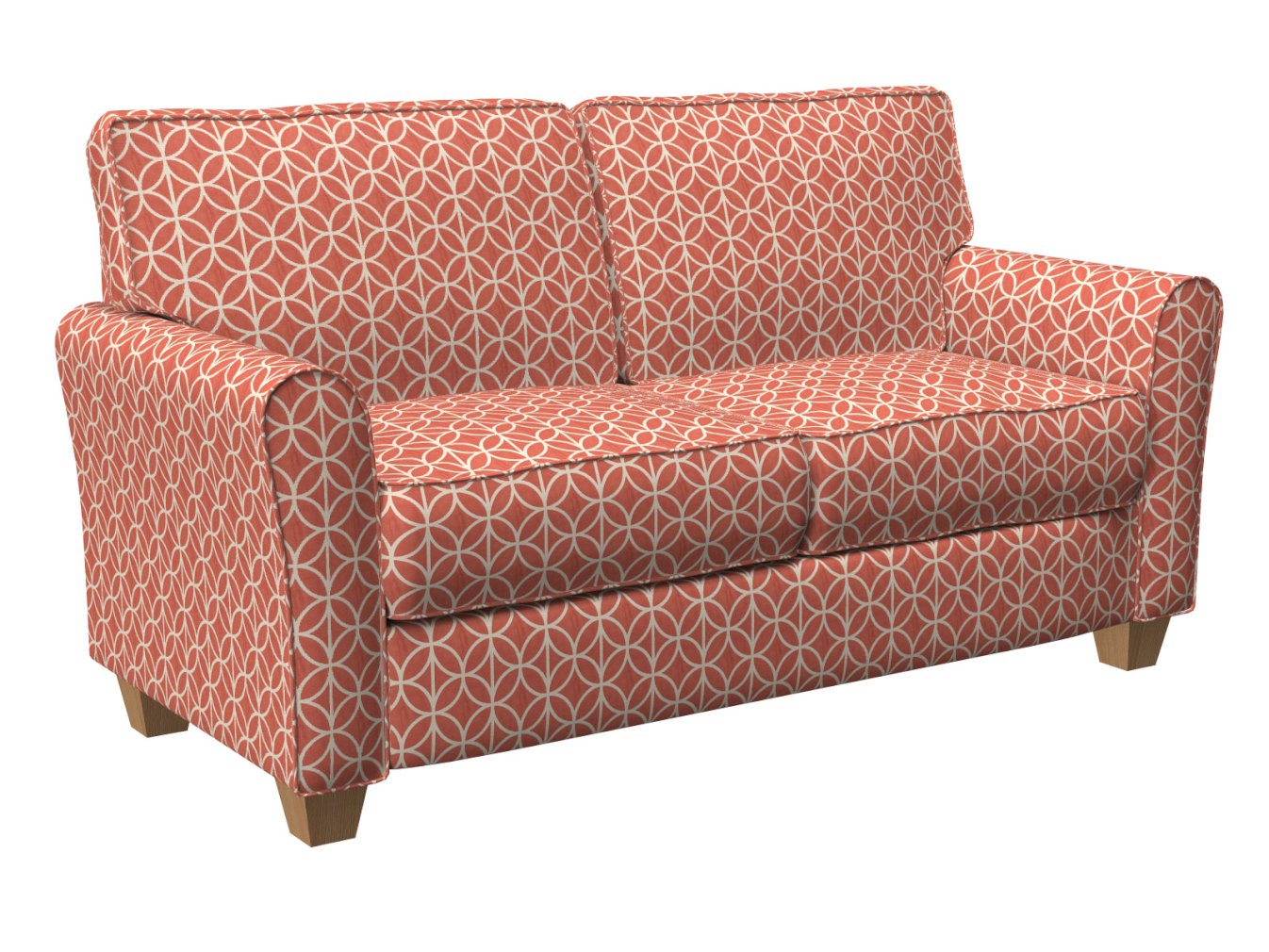 CB800-92 Abstract & Geometric nan Coral & Peach Charlotte Colors