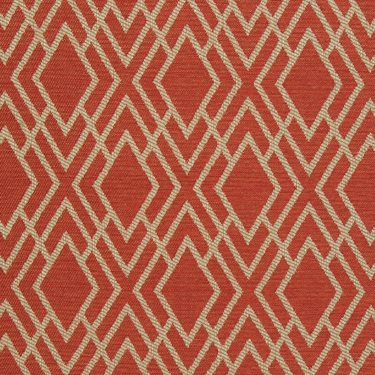 CB800-93 Abstract & Geometric Red & Burgundy Charlotte Fabrics Woven Patterns
