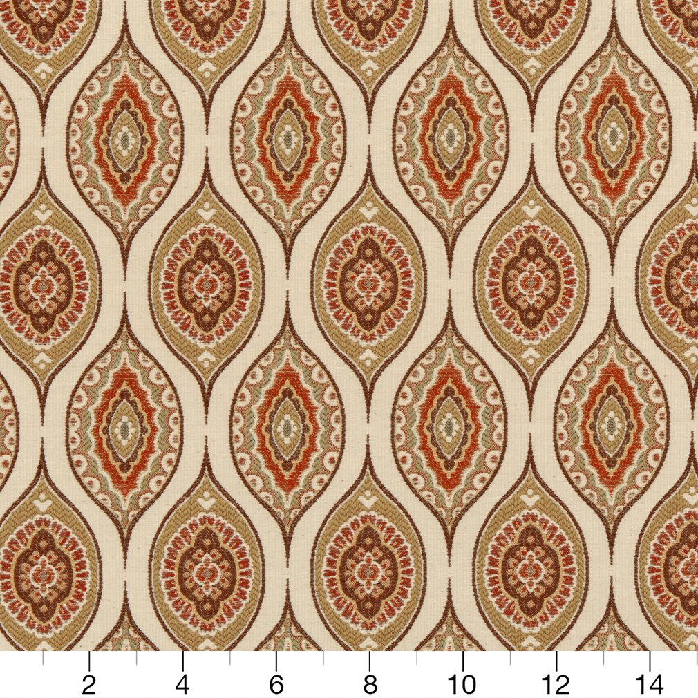 CB800-98 Abstract & Geometric nan Brown,Orange & Rust Charlotte Colors