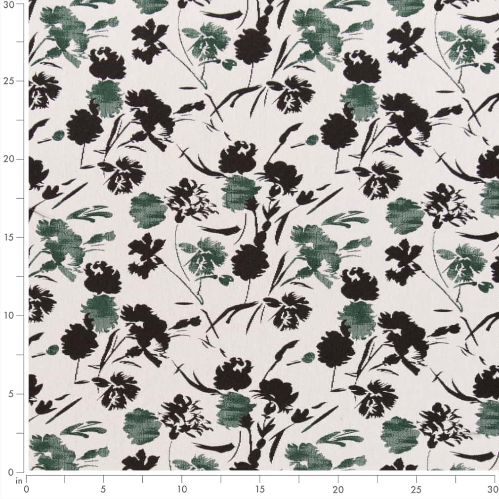 CB900-100 Floral nan Green Charlotte Colors