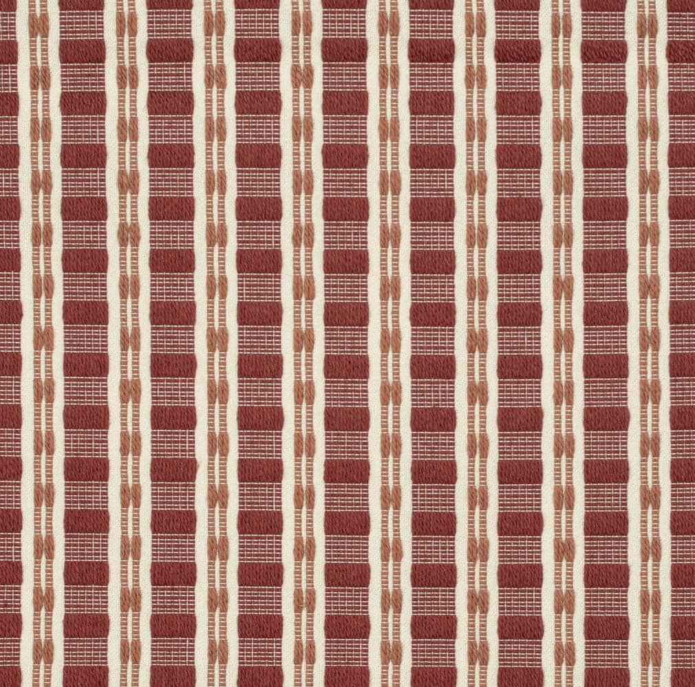 CB900-116 Stripe nan Red & Burgundy Charlotte Colors