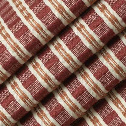 CB900-116 Stripe nan Red & Burgundy Charlotte Colors