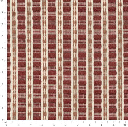 CB900-116 Stripe nan Red & Burgundy Charlotte Colors
