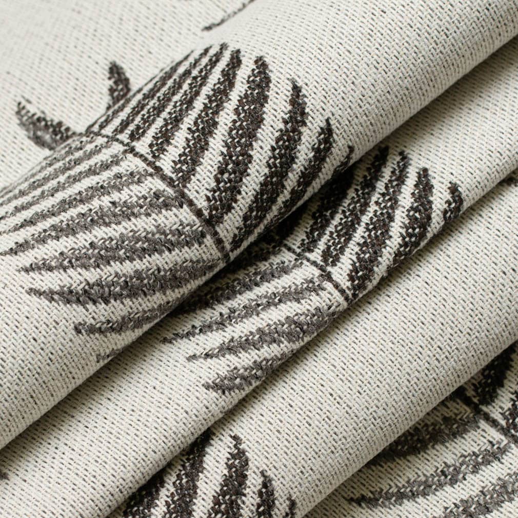 CB900-118 Abstract & Geometric,Leaves nan Black,Grey & Silver Charlotte Colors