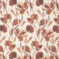 CB900-124 Floral Red & Burgundy Charlotte Fabrics Linen,Prints