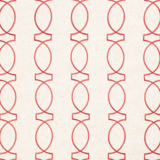 CB900-125 Abstract & Geometric Red & Burgundy Charlotte Fabrics Embroidery