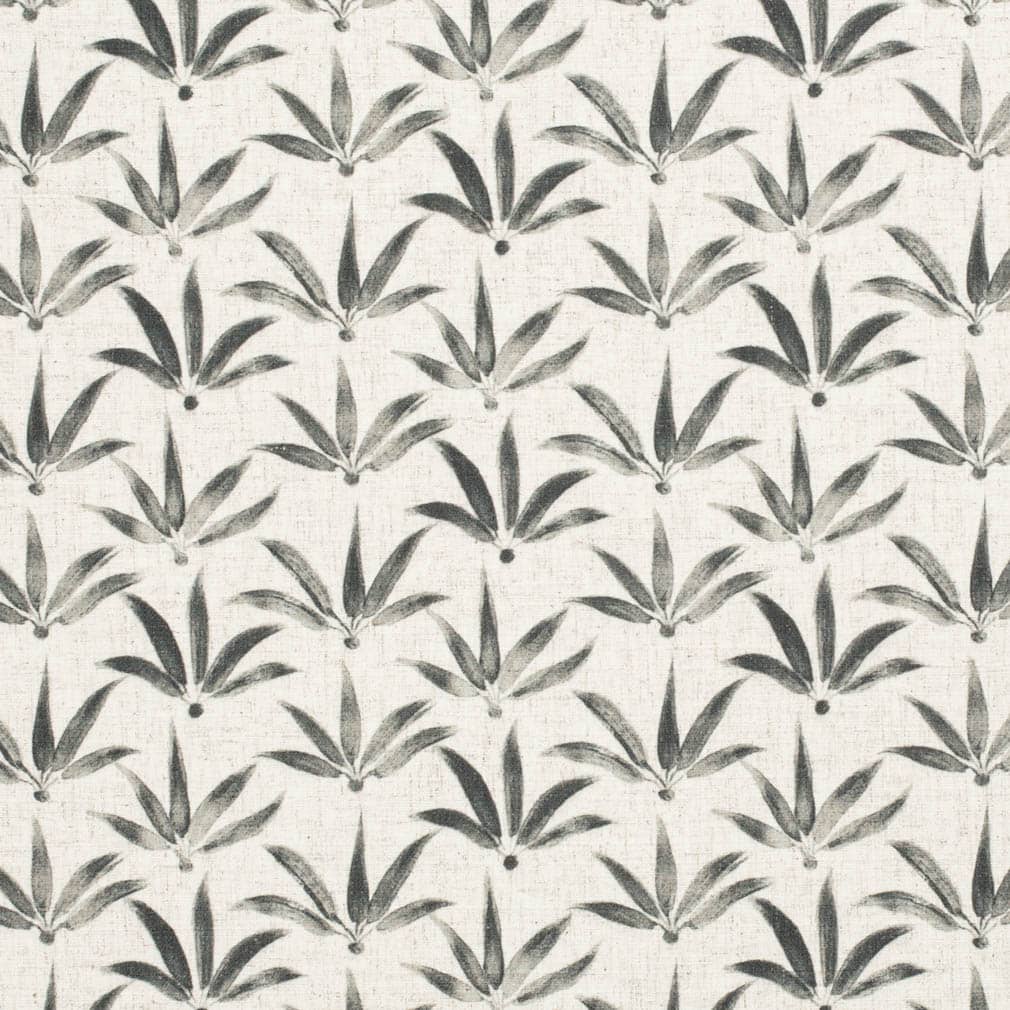 CB900-126 Abstract & Geometric,Leaves nan Black,Grey & Silver Charlotte Colors