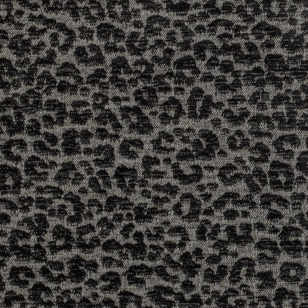 CB900-133 Abstract & Geometric,Animal Print Black Charlotte Fabrics Woven Patterns