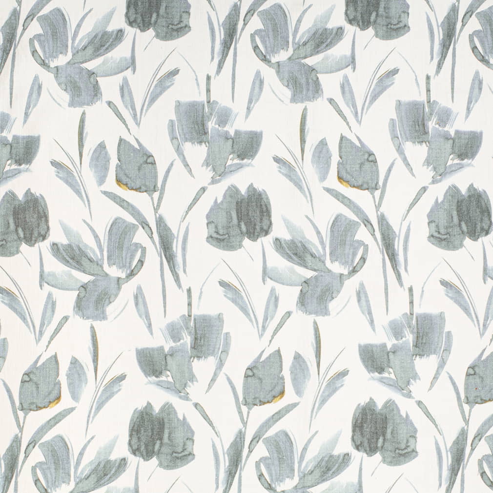 CB900-156 Abstract & Geometric,Floral Aqua & Teal,Green Charlotte Fabrics Linen,Prints