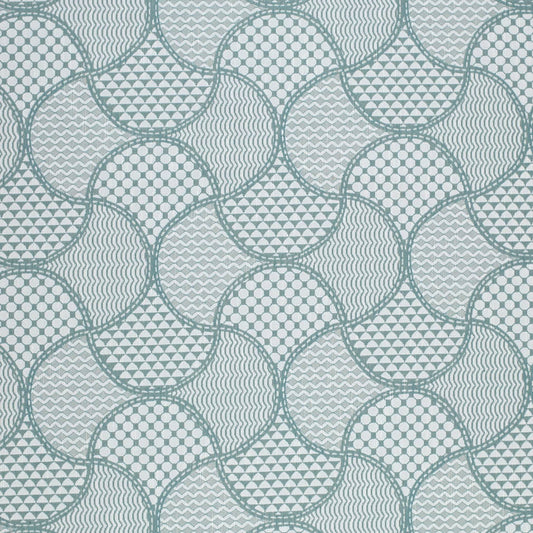 CB900-164 Abstract & Geometric Aqua & Teal Charlotte Fabrics Crypton,Woven Patterns