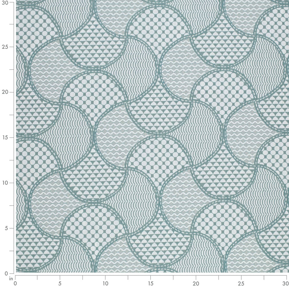 CB900-164 Abstract & Geometric nan Aqua & Teal Charlotte Colors