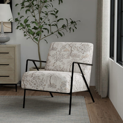 CB900-171 Global,Leaves,Toile nan Beige & Taupe,Brown,Grey & Silver Charlotte Colors