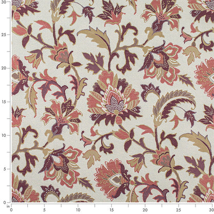 CB900-185 Floral nan Pink,Purple Charlotte Fabrics