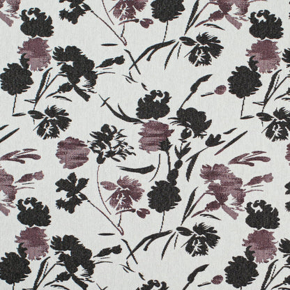 CB900-186 Floral nan Purple Charlotte Fabrics