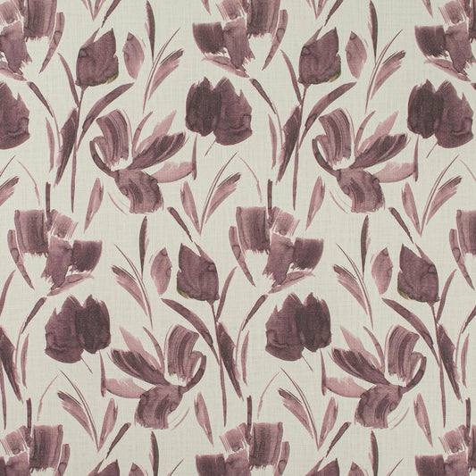 CB900-187 Abstract & Geometric,Floral nan Purple Charlotte Fabrics