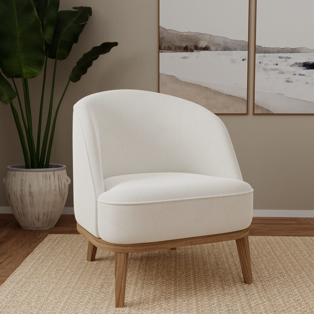 CB900-189 Abstract & Geometric nan White & Ivory Charlotte Fabrics