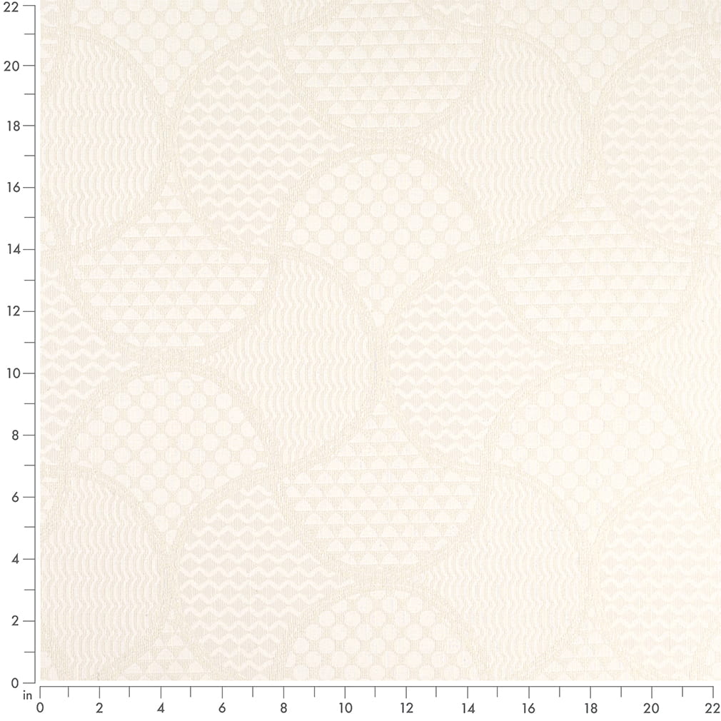 CB900-189 Abstract & Geometric nan White & Ivory Charlotte Fabrics