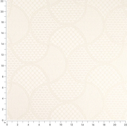 CB900-189 Abstract & Geometric nan White & Ivory Charlotte Fabrics