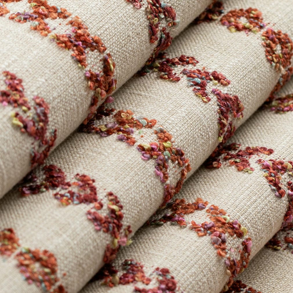 CB900-194 Abstract & Geometric,Stripe nan Coral & Peach,Orange & Rust Charlotte Fabrics