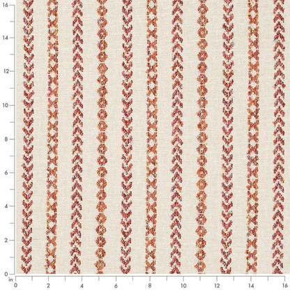 CB900-194 Abstract & Geometric,Stripe nan Coral & Peach,Orange & Rust Charlotte Fabrics