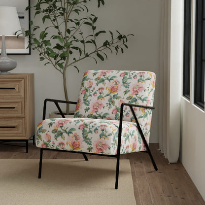 CB900-195 Floral nan Pink Charlotte Fabrics