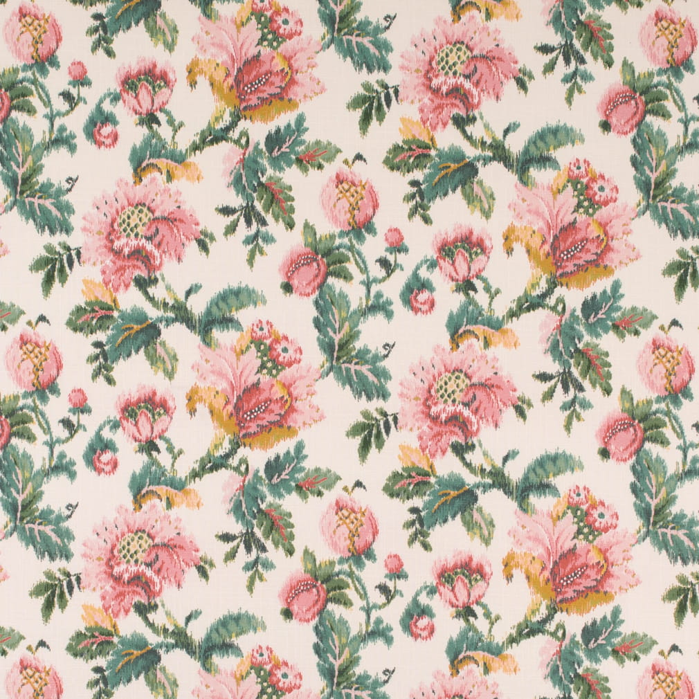 CB900-195 Floral nan Pink Charlotte Fabrics