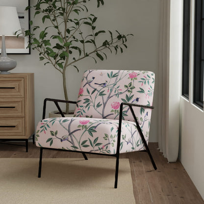 CB900-196 Floral nan Pink Charlotte Fabrics